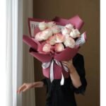 Red Rose Soap Flower Finished Bouquet