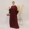O1CN01VW4fdv2EAUCfyMCiu_2746468704-0-cib.jpg_-1 Loriya Loose-Fit Solid Maxi Dress