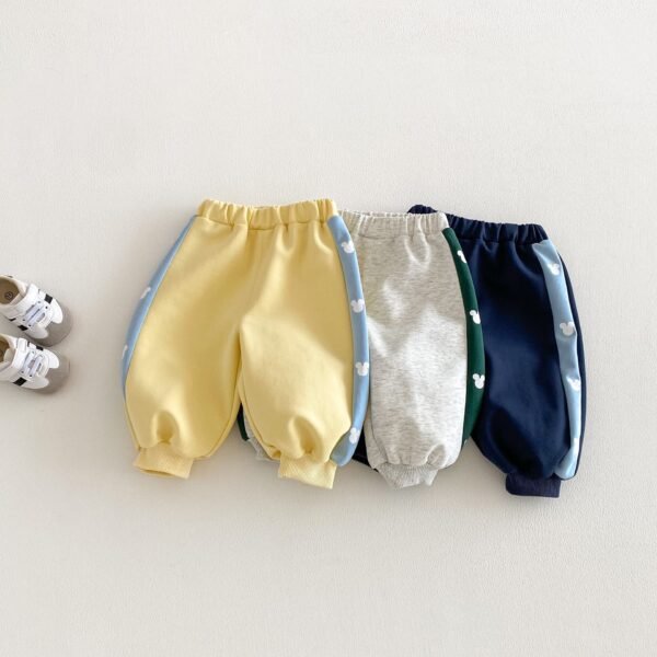 Boys’ Cartoon Sweatshirt & Joggers Set — Two-Piece Spring Tracksuit