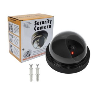Fake Dummy Dome Security Camera with Blinking Light