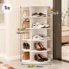 360-Degree Rotating Multi-Layer Shoe Rack