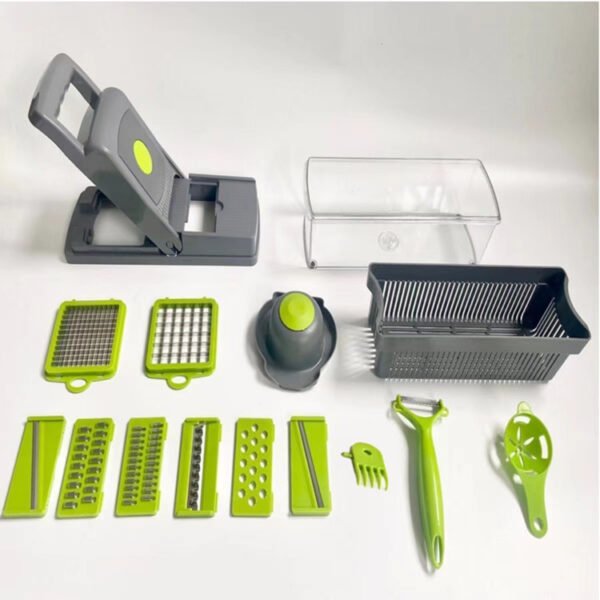 O1CN01WUAm7j1N5I89OYN8H_2211193541518-0-cib Multifunction Vegetable Slicer Set - Grater, Julienne & Dicer