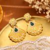 O1CN01WrNneJ1tVv6bTP04J_2216839565908-0-cib Vintage Coloured Stone Earrings - Baroque Court Style Studs and Drops