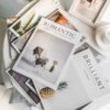 Ins-Style English Magazine Photography Backdrop - Street & Homestay Decor Prop