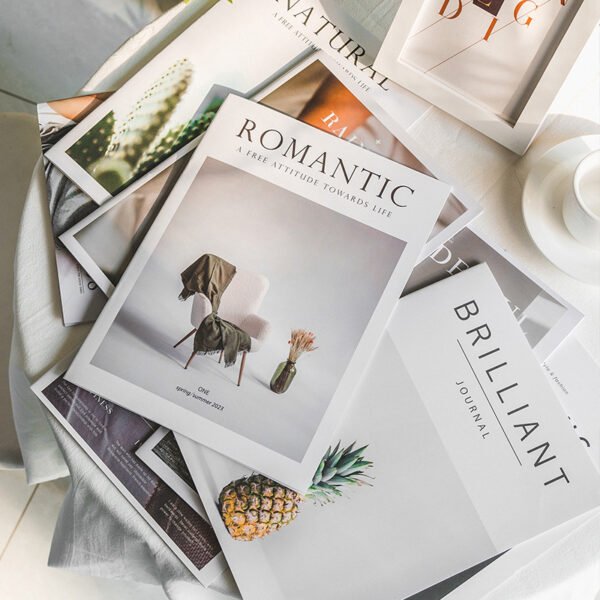 Ins-Style English Magazine Photography Backdrop - Street & Homestay Decor Prop