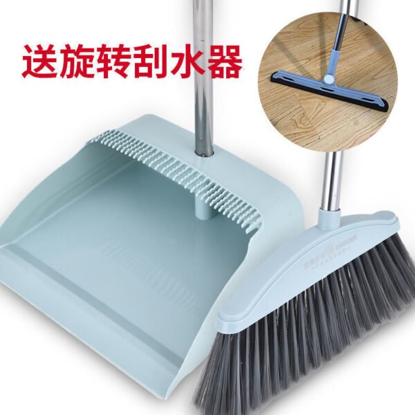 Magic Broom, Dustpan & Mop Three-Piece Cleaning Set