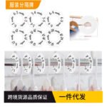 Baby Wardrobe Closet Size Dividers - Round Clothing Organizer Rings