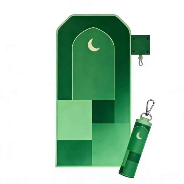 O1CN01YVS2Vb1UzMA7arlg1_2218931142588-0-cib Foldable Waterproof Travel Mat with Keychain Pouch - Portable Prayer and Picnic Mat