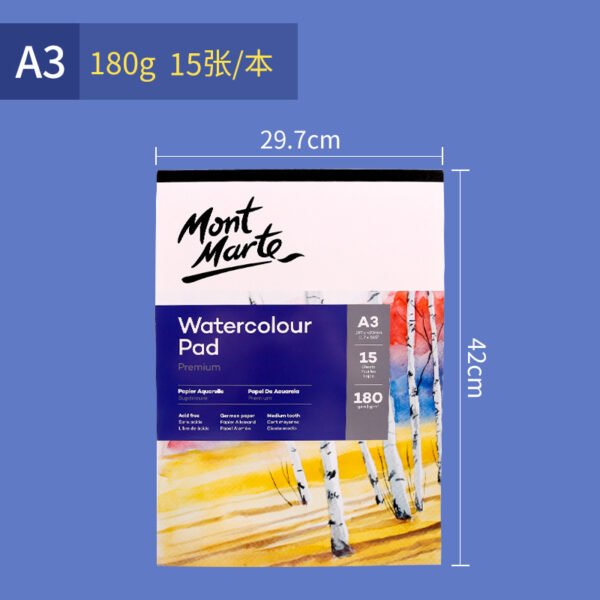 O1CN01Ydxoac2JyTOATWZb0_2200590219490-0-cib Mont Marte Cotton Watercolor Paper Book