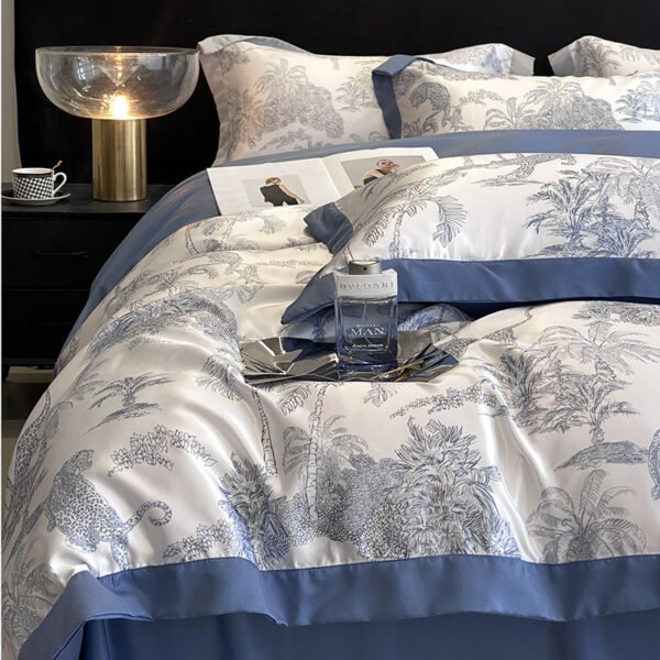 O1CN01YeS0TJ20maY2e8NqJ_2211305706892-0-cib Ice Silk Tencel Bedding Set - Washed Silky Sheets, 3 or 4 Piece