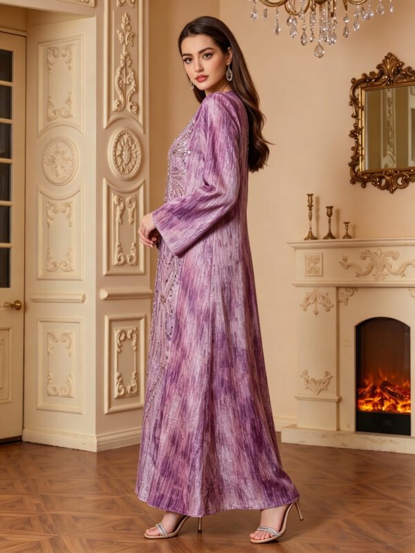 O1CN01Z34IcE2HoHlkHyN7W_2217074169197-0-cib Embroidered Rhinestone Long Dress with Full Skirt