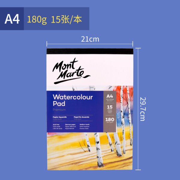 O1CN01Z8PvA52JyTOGKtgmN_2200590219490-0-cib Mont Marte Cotton Watercolor Paper Book