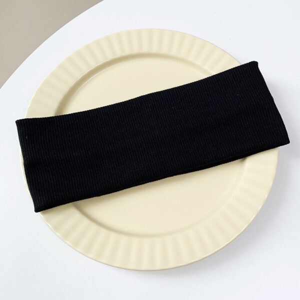 Korean Wide Elastic Headband - Knit Sport Face Wash Hairband
