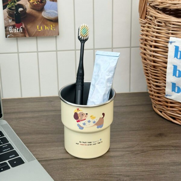 Cute Dachshund Puppy Mouthwash Cup