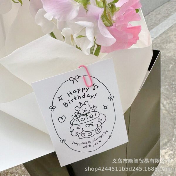 O1CN01aixPqB1ygWABrmvsc_2216858746608-0-cib Cute Hand-Painted Birthday & Greeting Card Pack