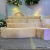 Honeycomb Paper Folding Display Column — Retail & Event Plinth