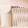Cloud Porcelain Eyeshadow Brush Set - Beginner Blending Eye Makeup Brushes
