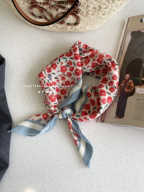 O1CN01bwTjYW1oOyv1Evalo_2171145216-0-cib Cotton Linen Floral Square Scarf