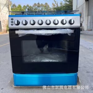 Six-Burner Gas Cooker with 120 L Oven