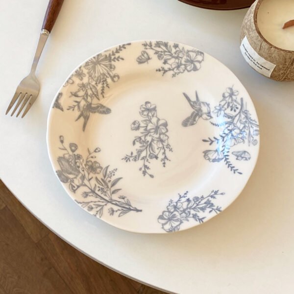 French-Style Vintage Ceramic Tableware
