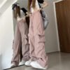 High-Waisted Wide-Leg Work Trousers for Women