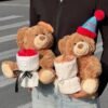 Eternal Flower Teddy Bear Gift Set with Light