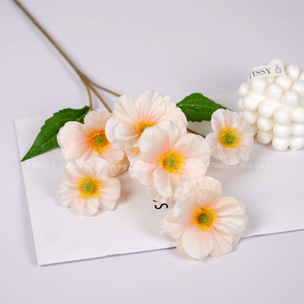 6-Head Butterfly Peony Artificial Flower Stem
