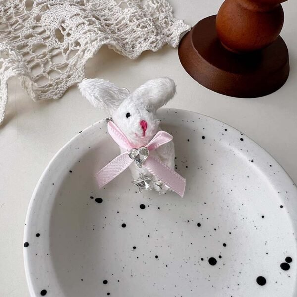 Cute Bear & Bunny Plush Brooch Pin