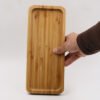 Japanese Bamboo Serving Trays - Round, Square & Rectangular Tea Trays