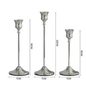 Metal Candle Holder - European Style Decorative Stand