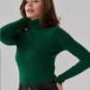 Turtleneck Knit Base Layer - Slim Pullover Jumper, 24 Colours