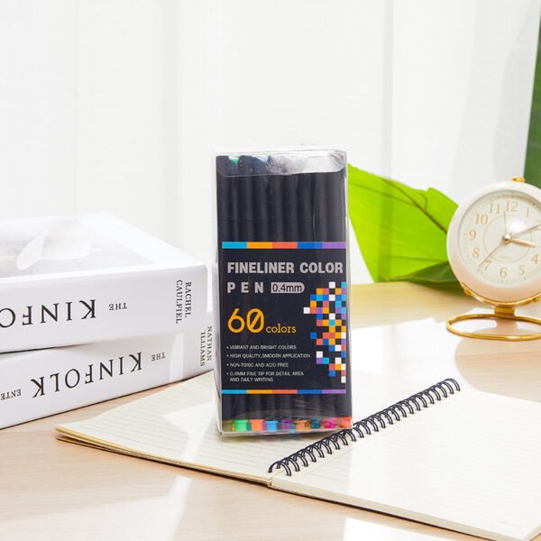 Fineliner Watercolor Pen Set (0.4mm Needle Point)