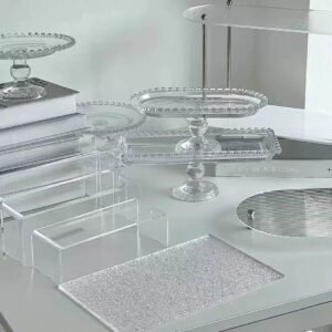 Acrylic Dessert Table Display Stands - Party, Birthday and Afternoon Tea Cake Trays