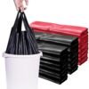 Thickened Vest-Style Disposable Trash Bags (Roll of 50)