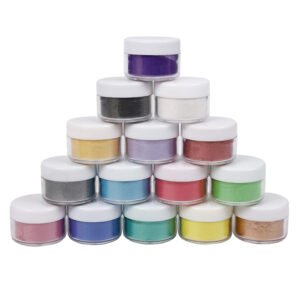 Edible Metallic Cake Spray Powder - Gold, Silver & Color Cake Topper Dust