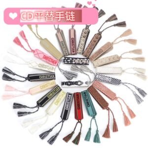 Hand-Woven Cord Bracelet – Adjustable Braided Friendship Band, 186 Colourways