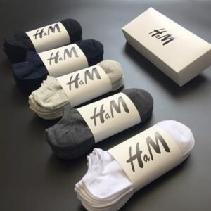 Invisible No-Show Socks - Solid Color Sweat-Absorbent Sports Ankle Socks