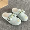 Open Toe Flat Mules — French Summer Half Slippers for Women