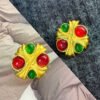 O1CN01igBgWI1tVuyt8L7LX_2216839565908-0-cib Vintage Coloured Stone Earrings - Baroque Court Style Studs and Drops