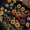 O1CN01izA6ZM1tVuyrQFsPd_2216839565908-0-cib Vintage Coloured Stone Earrings - Baroque Court Style Studs and Drops