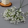 3-Fork Soft Rubber Stem Artificial Flower (52cm)