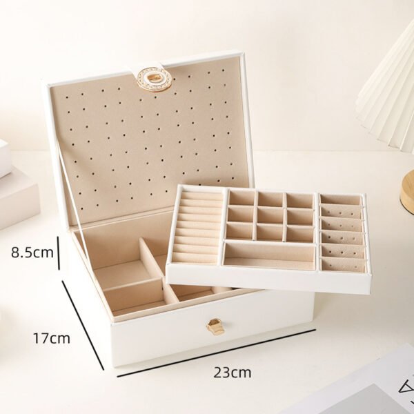 O1CN01jZsb7K29l40wnzGuF_2215541978107-0-cib-1 Multi-Layer Leather Jewelry Storage Box