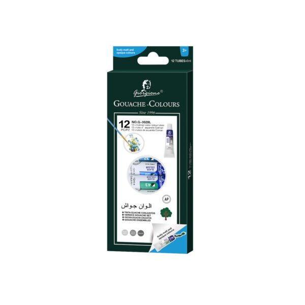 O1CN01jfWH6P1lrt2NPisMm_3349004873-0-cib Giorgione Multi-Medium Paint Set (Watercolor, Gouache, Oil, Acrylic, Glass & Textile)