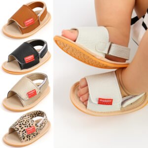 Baby Girls’ Soft-Sole Summer Sandals — First Walker Shoes