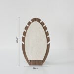 Vintage Chinese-Style Jewelry Display Rack - Necklace & Earring Photography Stand