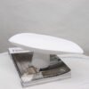 Footed Resin Fruit Tray - Modern Serving and Display Platter