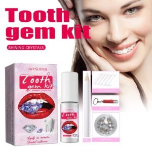 Tooth Gem Application Kit - Crystal Dental Jewellery Set with Adhesive