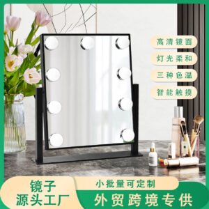 Hollywood LED Vanity Mirror - Desktop Dressing Mirror with Bulbs