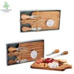 Mini Cutting Board & Cheese Knife Gift Set - Favor Box