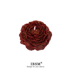 Peony Flower Aromatherapy Candle - Romantic Rose Gift